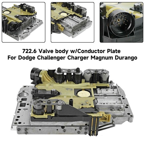 722.6 Valve body w/Conductor Plate For Dodge Challenger Charger Magnum Durango - Picture 5 of 13