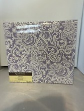 Scrapbook Album 12 X 12 , 10 Pages. Holds 20 Layouts Lavender Recollections
