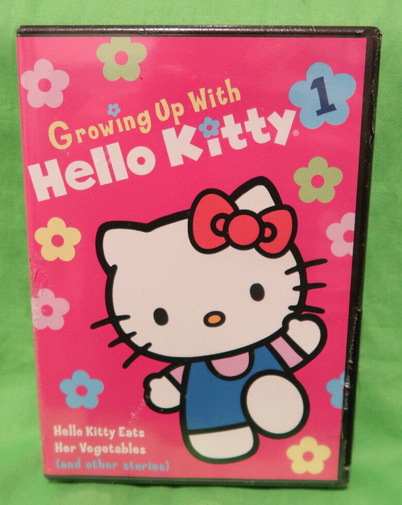 Growing Up with HELLO KITTY vol. 1 & 2 DVD set NEW SEALED Life