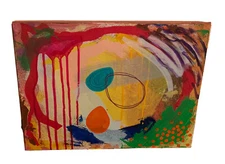 Illinois Artist Kurt Erickson Anstract Expressionist Oil Painting 2016