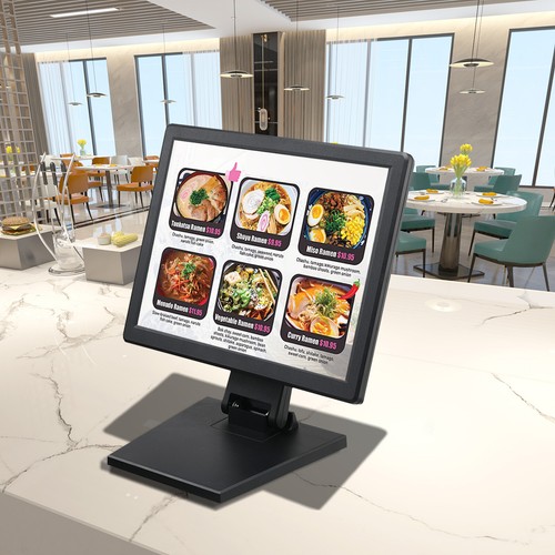 15in Touch Screen Monitor LCD Capacitive VGA POS TouchScreen Restaurant & Retail - Picture 2 of 12