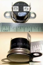 Lot of 2 THERM-O-DISC - 36TX22 13115 F113-20 - Thermostat, Thermal Cut-out, NO. 