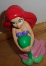 Disney Little Mermaid Ariel Rubber Squeak Bath Toy Figure 5.5 INCH FREE SHIPPING