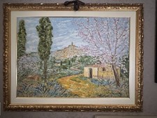 Michele Cascella Serigrafia Litografia Autentica Con Meravigliosa Cornice