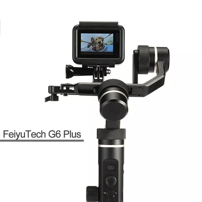 FeiyuTech G6 Plus 3-Axis Stabilizer Gimbal for Mirrorless Camera GoPro Phone