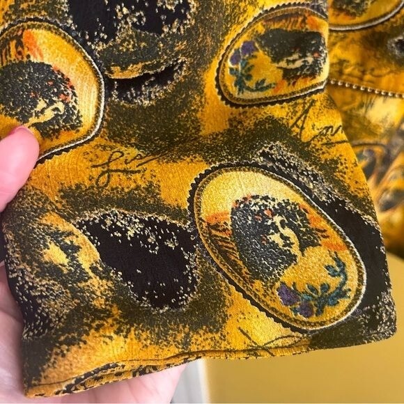 Platinum by Dorothy Schoelen artsy, mixed media ladies vintage jacket