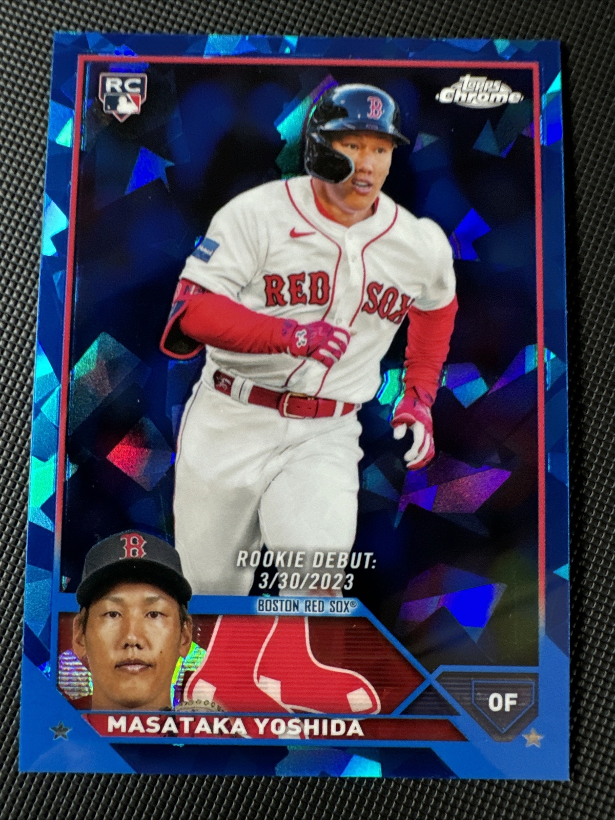 2023 Topps Chrome Sapphire Update Masataka Yoshida (RC) Rookie Debut