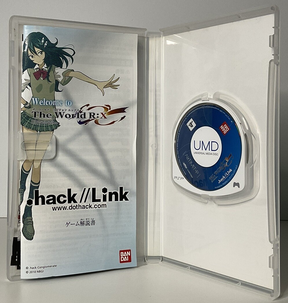 PSP .hack//Link Historical Disc PlayStation Portable Sony