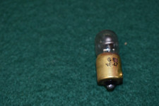GE NE-47 Neon Glow Bulb / Lamp with a Twist Lock Bayonet Type Base One