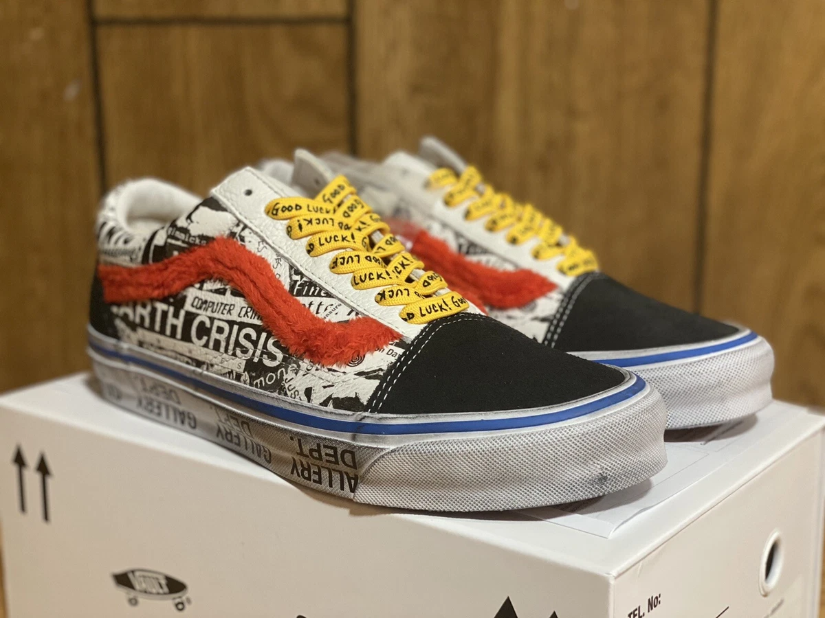 Vans Old Skool Gallery Dept. Good Luck VN0A4P3XBMW1 Size 10.5 Men