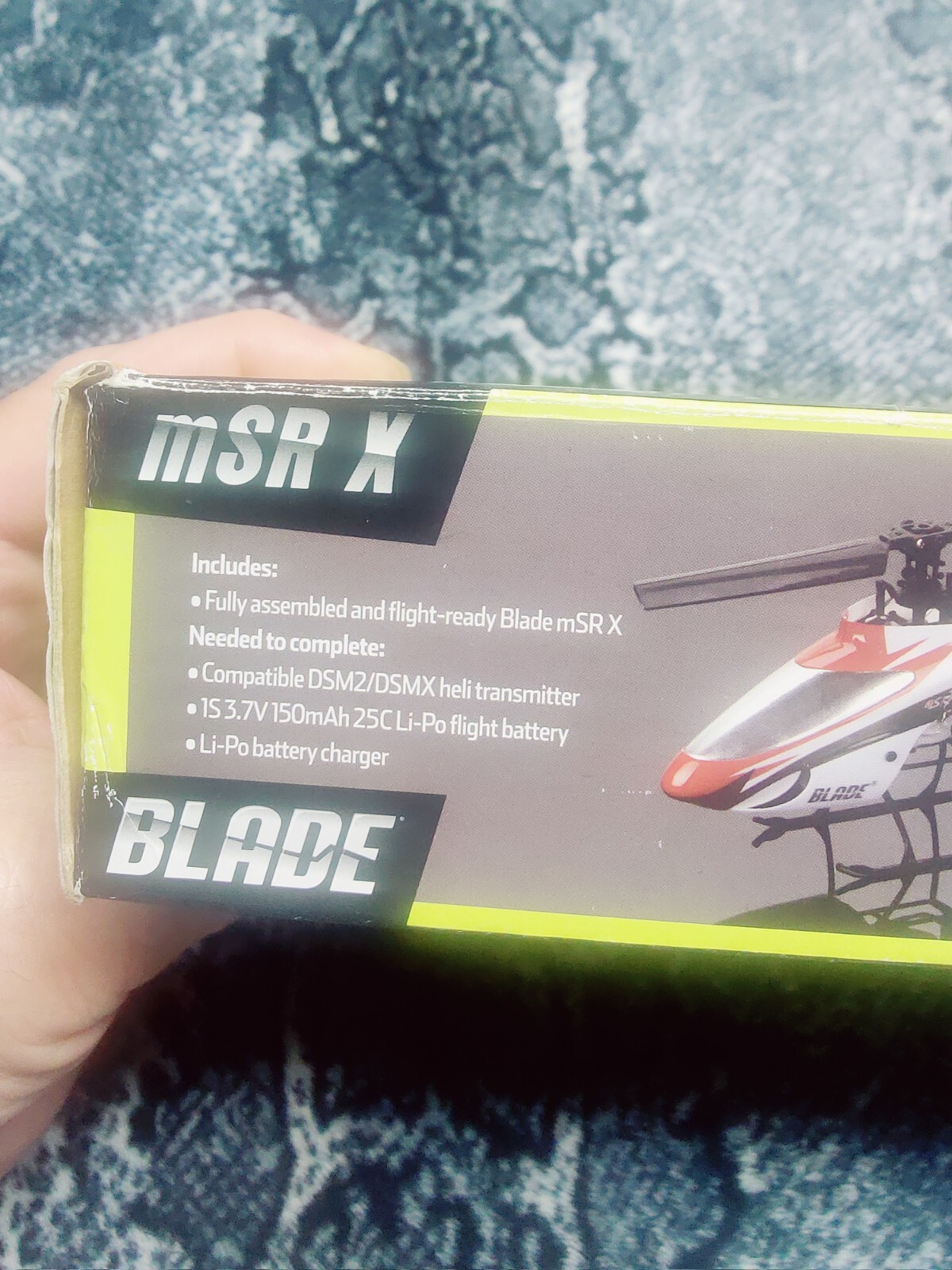 Blade MSR X MSRX Flybarless RC Remote Control BNF Helicopter BLH3250 eBay