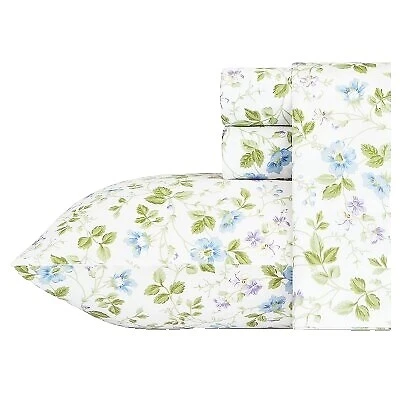 Flores de Satén de Algodón Ropa de cama