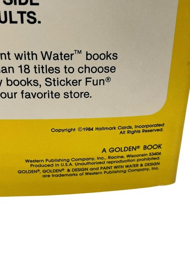 Vintage Paint With Water Color Books: Tom and Jerry & Rainbow Brite Unused - Picture 12 of 21