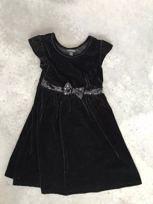 childrens black dress