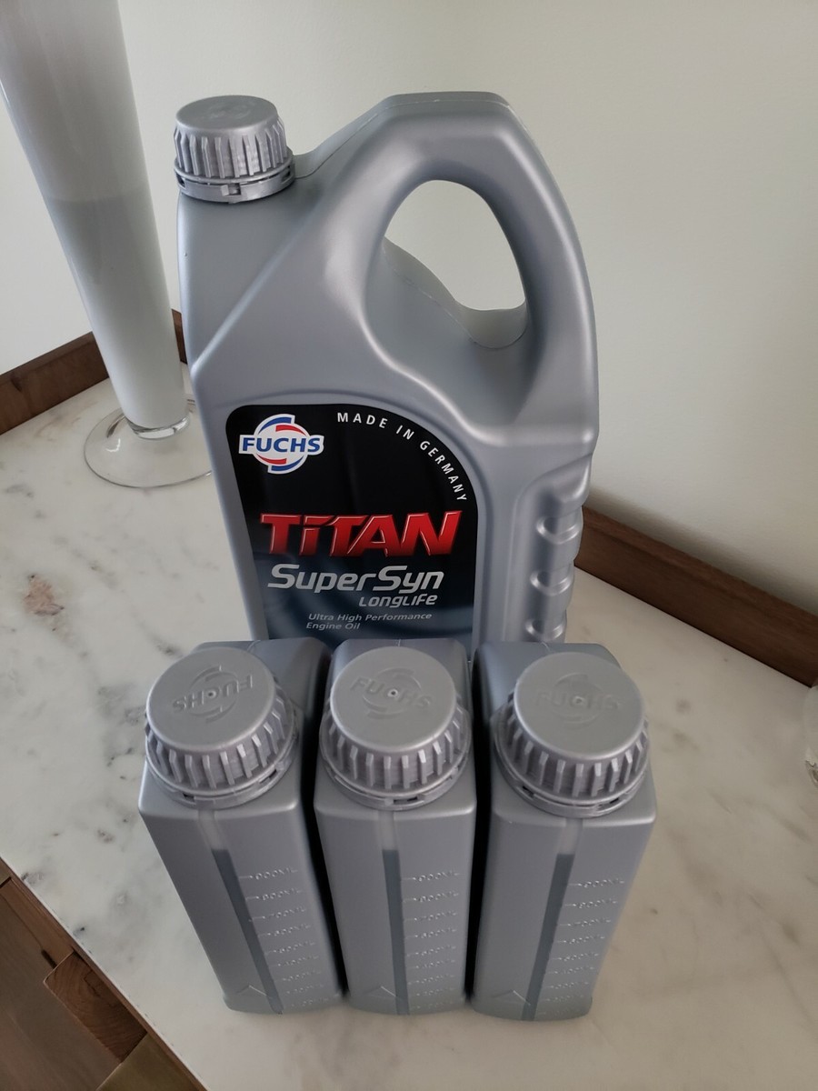 5W40 GERMAN SYN LONGLIFE ENGINE OIL 8L ENG-FUCHS TITAN MB 229.5