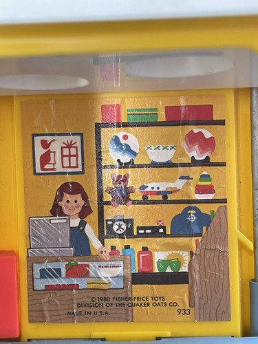 Fisher Price Little People Jetport #933 Airport Airplane 1980 Vintage-11 Pieces - Picture 9 of 18