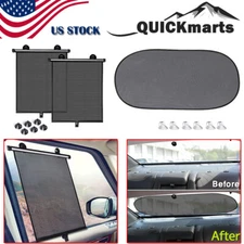 Car Side Rear Window Sun Shade Mesh Cover Windshield Screen Baby UV Shield Visor