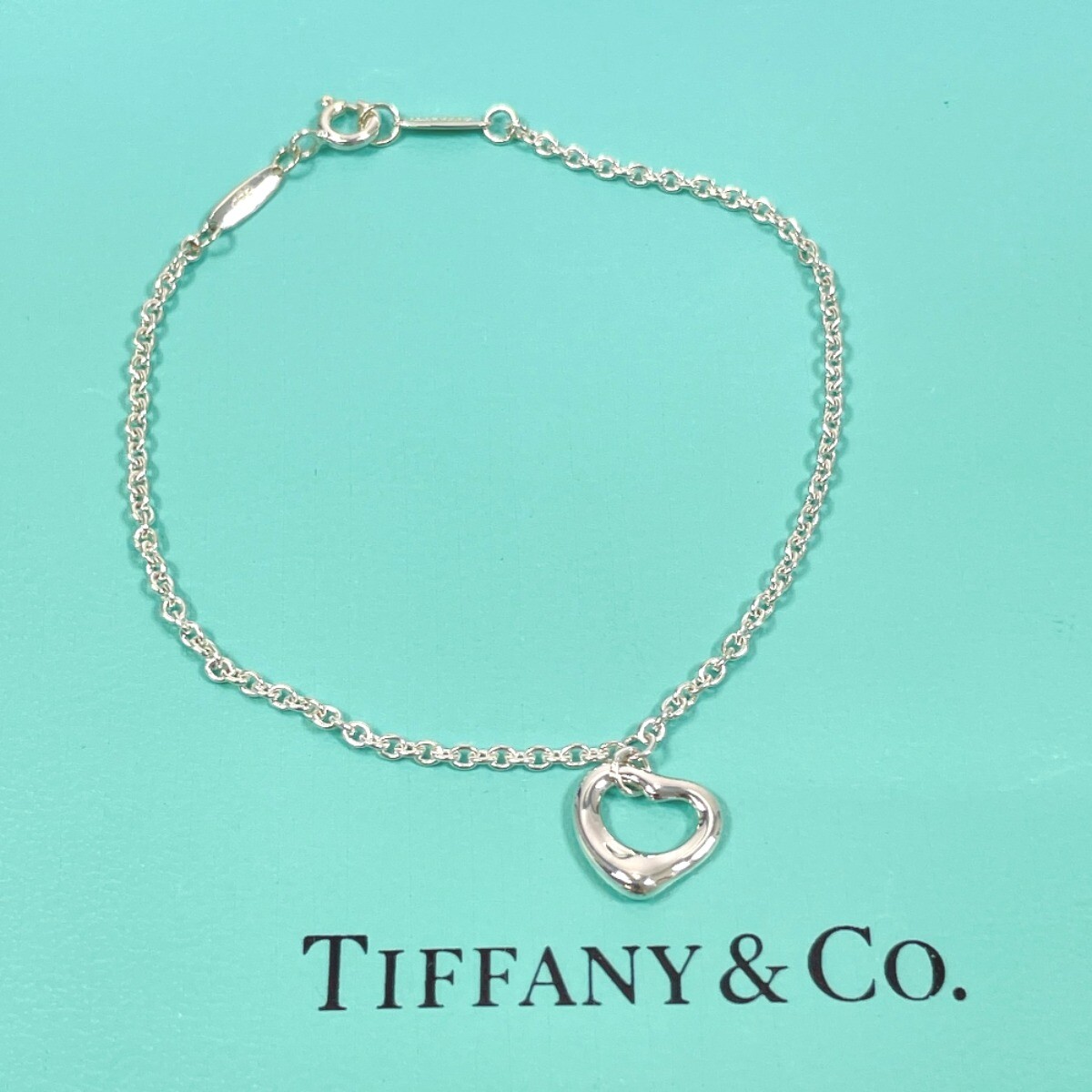 Ebay Tiffany Heart Tag Bracelet Tiffany Silver Chain Bracelet
