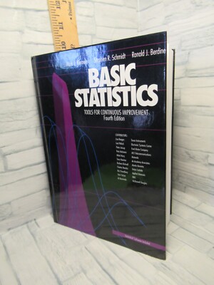 Basic Statistics: Tools for Continuous Improvement / 4th Edition/