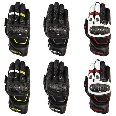 Oxford RP-4S 3.0 Herren Sport Motorrad Handschuhe Sommer Rennrad Lederhandschuh