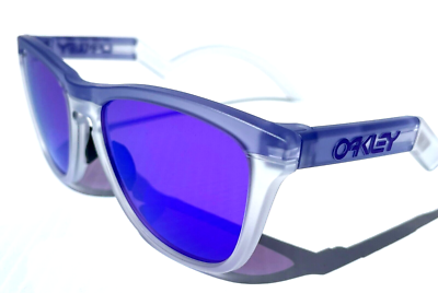Oakley FROGSKINS Hybrid Matte Lilac & Clear PRIZM Violet Lens