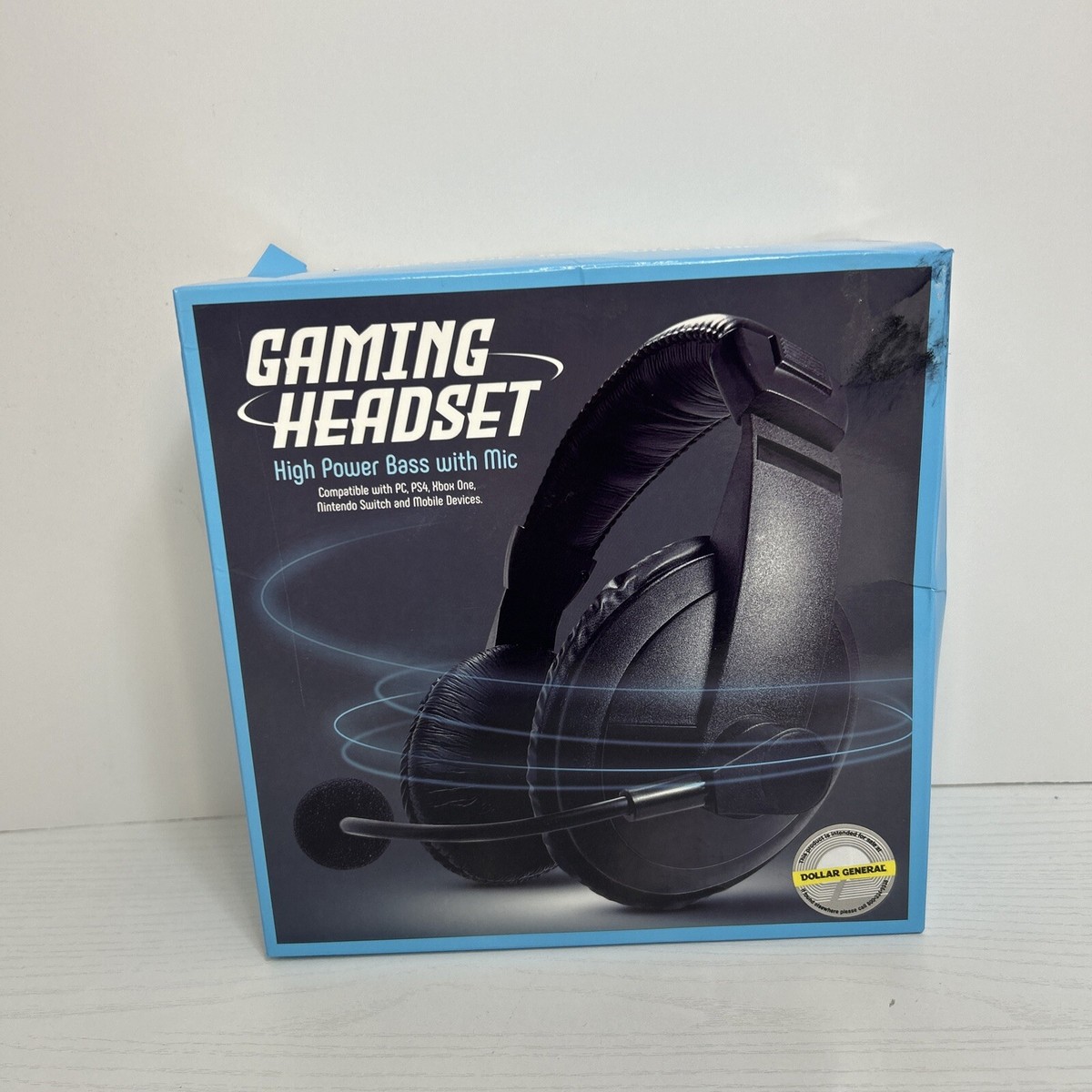 Dollar General Vibe Sound Folding Headphones VIBE RED/BLACK