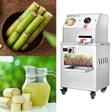 Electric Sugarcane Juicer Grinder Stainless Steel Extractor Squeezer 661lbs/h HQ