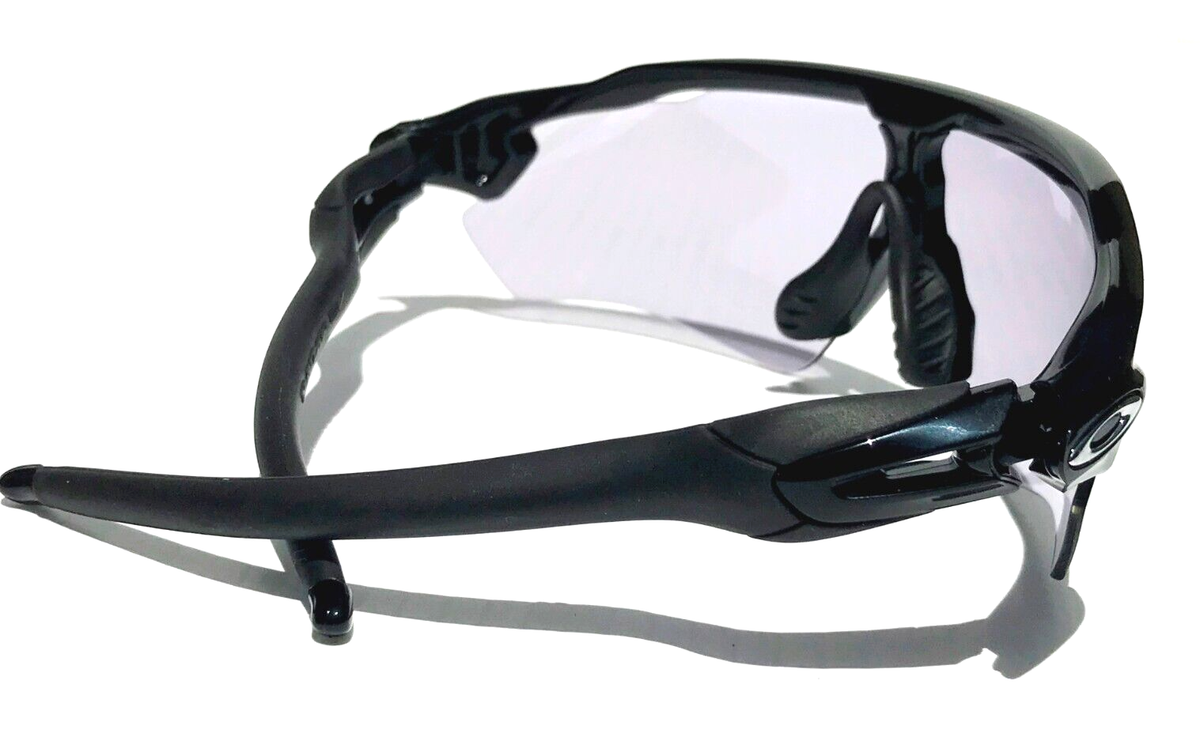 NEW Oakley RADAR EV PATH Black w Galaxy PHOTOCHROMIC Clear Lens