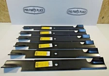 6 USA XHT BLADES FOR EXMARK LAZER Z HP TURF RANGER TRACER METRO HP W/ 72" DECKS