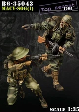BRAVO *6 35043  VIETNAM WAR MACV-SOG (1) "TOP SECRET" 1:35 2 FIGURES