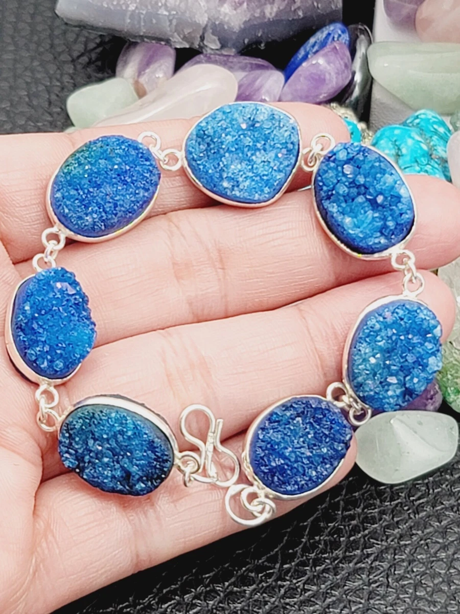 Druzy quartz best sale bracelet