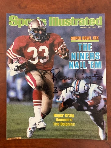 Roger Craig Signed SAN FRANCISCO 49ERS 8x10 Photo