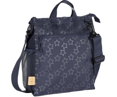 Lassig Casual Buggy Diaper Bag Reflective Star Black with Stroller Hooks