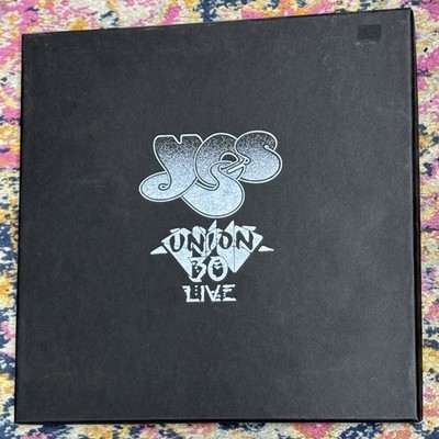 YES - UNION 30 LIVE - 4-LP COLORED VINYL - VERY RARE LTD. ED. - W/EXTRAS - NEW!