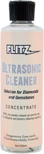 Flitz Ultrasonic Jewelry Cleaner Solution - 8oz Bottle of USA-Made Gold &... 