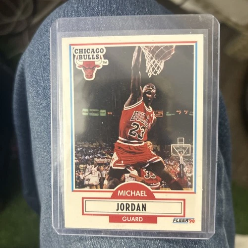 1990-91 Fleer #26 MICHAEL JORDAN 🔥 MINT SHARP 🔥