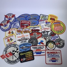 A Lot Of 30 Corvette, Car Related Patches Use...