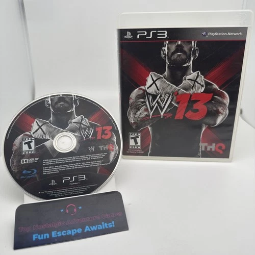 WWE '13 !No Manual! (Sony PlayStation 3, 2012) World Wrestling Entertainment