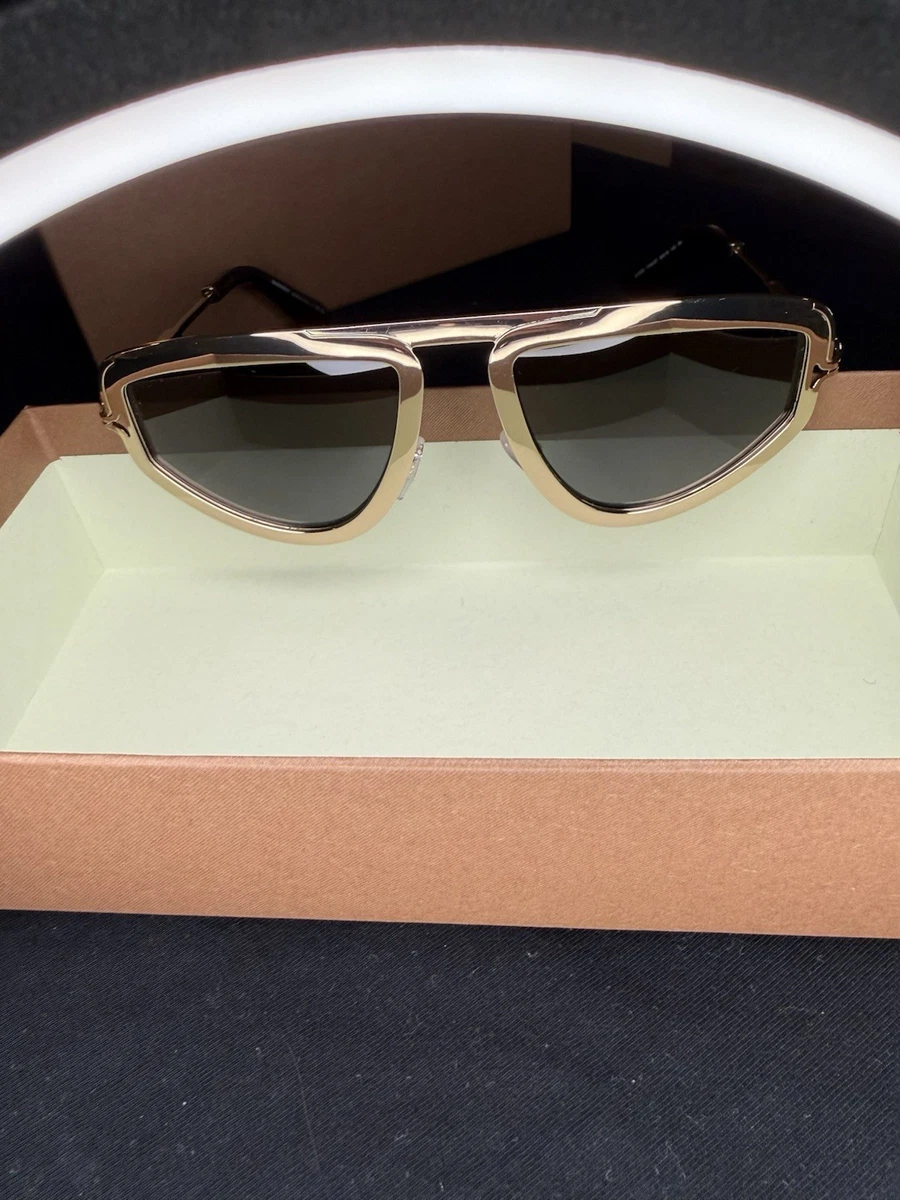 Burberry Gold Sunglasses for Women for sale | eBay display picture 2