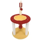 Cat Tree Cute Look Multiple Layer Sturdy Scratching Post Comfortable Soft Ca HG5