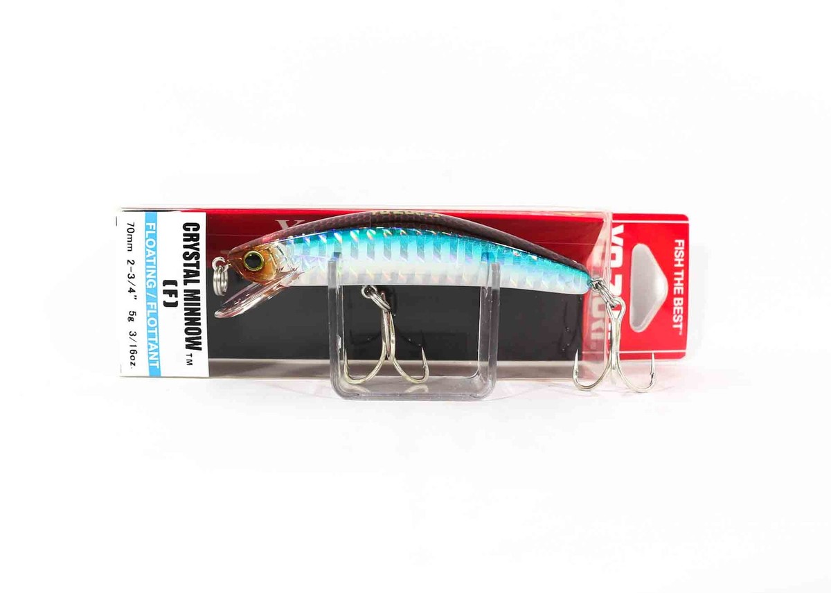 Yo Zuri Crystal Minnow 70 mm Flottant Leurre R1122-HNM (9807
