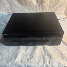 RCA SCT-520 High Speed Dubbing Dual Stereo Cassette Deck Please Read