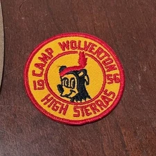 1956 HIGH SIERRAS CAMP WOLVERTON CRESCENT BAY AREA COUNCL SCUT EXPLORER EVENT