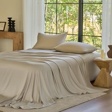 DOZ Sheet Set, 100 Viscose derived from Bamboo, Organically Grown, Buttery S...