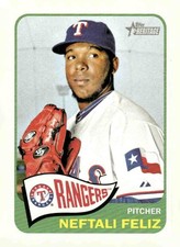 2014 Topps Heritage #245 Neftali Feliz