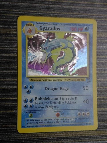 Gyarados 007/130 Base Set 2 Holo