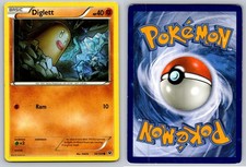 DIGLETT 36/124 COMMON FATES COLLIDE POKEMON LP