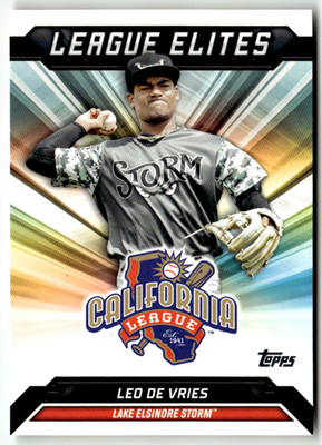 2025 Topps Update Series MLB No. LE-11 Leo de Vries League Elites