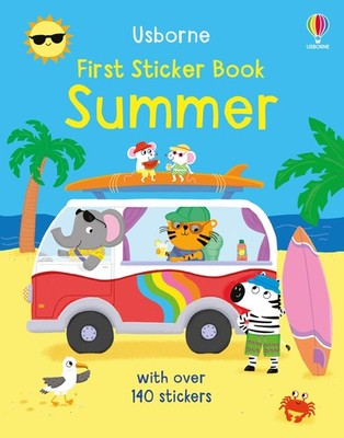 First Sticker Book Summer: An Interactive Activity Book with Ani