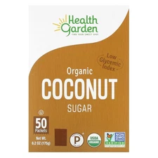 Organic Coconut Sugar, 50 Packets, 3.5 g Each